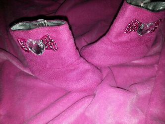 6-9 Months Pink Boots