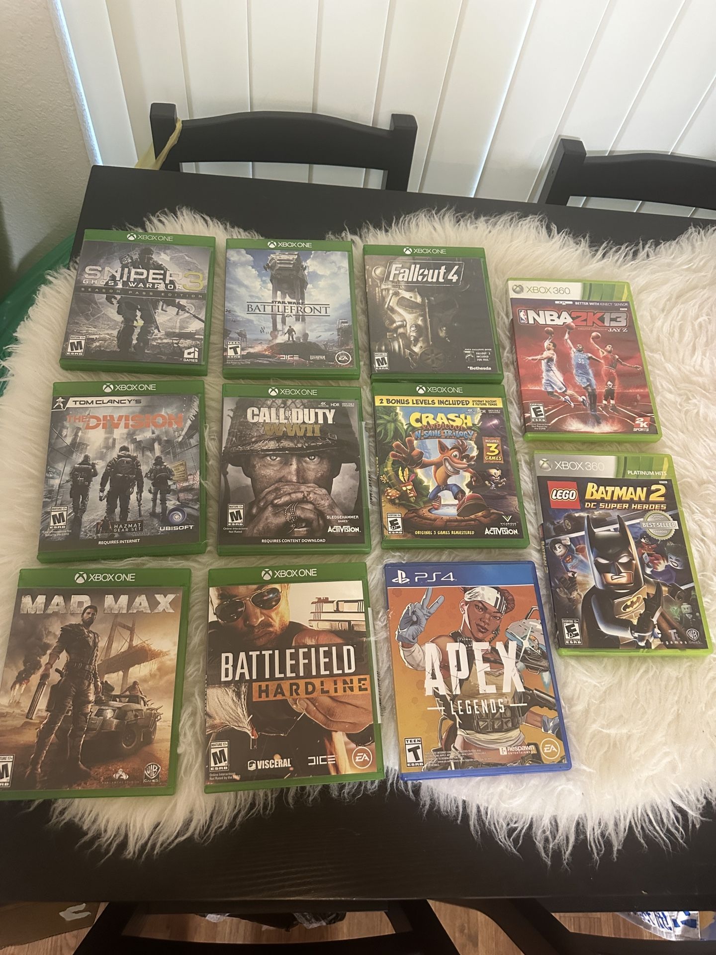 Video Games! $10 Each