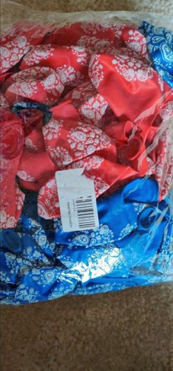 60 Pcs Bandana Balloons 12 Inch Latex  Party Balloons 