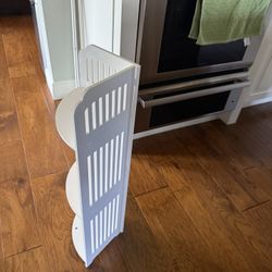 Corner Wooden 3 Shelve Rack 