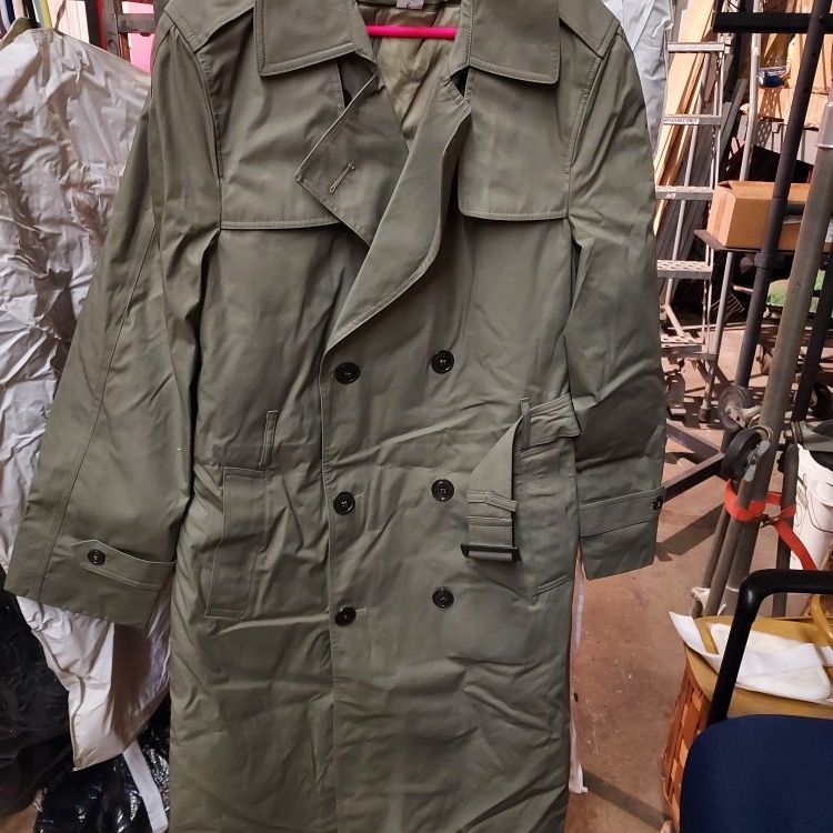 Usmc hot sale trench coat