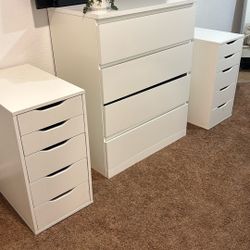 IKEA dresser and drawers 