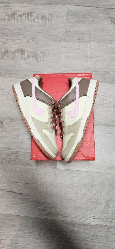 Nike Dunk Khaki Pink 