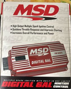 MSD Digital 6AL Ignition Control PN 6425