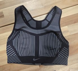 Nike Fly Knit Wireless Maximum Support Seamless Compression Sports Bra Size Med 