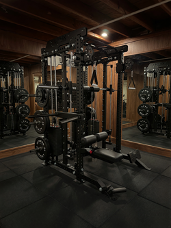 Half Rack Functional Trainer w/Smith Machine in new condition