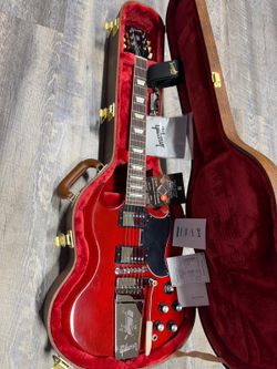 Gibson SG Standard '61 Maestro Vibrola Vintage Cherry - 7.9 Ibs -