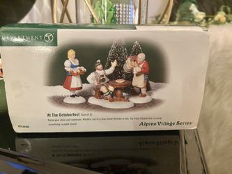 Dept 56 -At The Octoberfest - Alpine Village Series