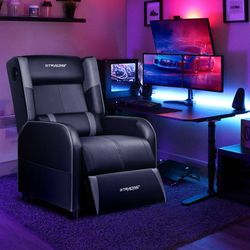 New GTRACING Gaming Recliner Chair with Bluetooth Speakers Racing Style Single Gaming Sofa Modern Living Room Recliners Ergonomic Comfortable Massage 