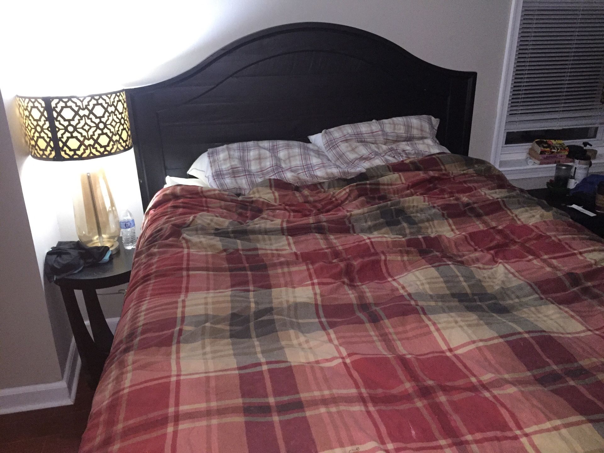Queen bedroom set with mattress and more