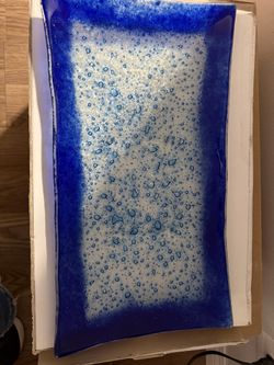Glass Fruit Plate
