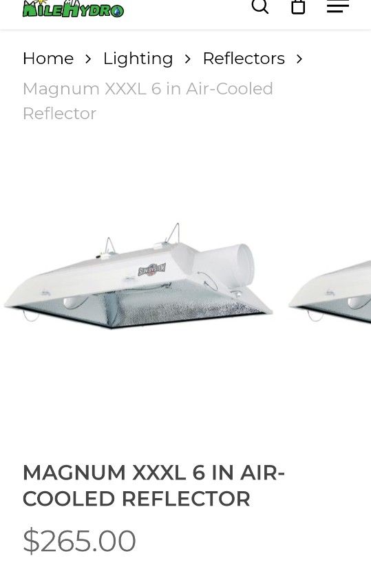 Air Cooled Reflector