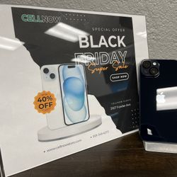 Last Chance Black Friday Deals! iPhone 14 Unlocked 128GB - Black