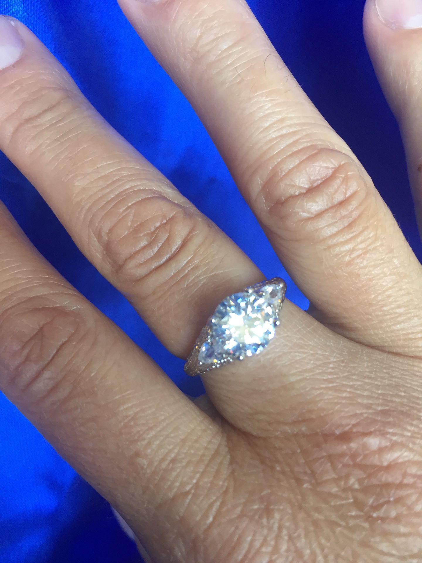 .925 SSP and CZ ring NEW!