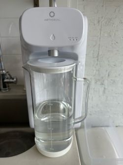 Reverse Osmosis Water Filter with extra filters and glass pitcher