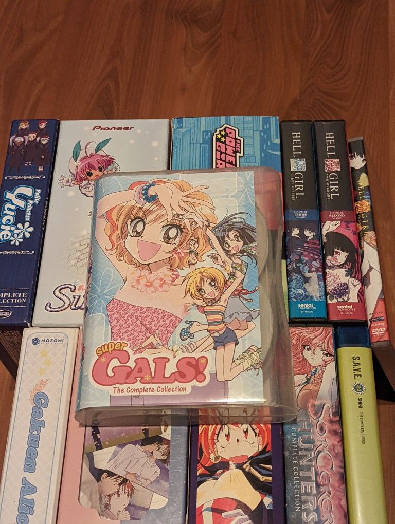 Super Gals! Complete series DVD Anime Elements