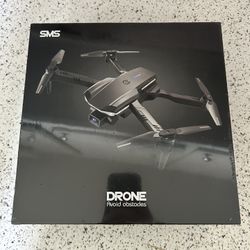 Two Left Take Both For 70 Myshle SMS Drone Foldable Drone with 4K HD Camera Avoid Obstacles IOS Android