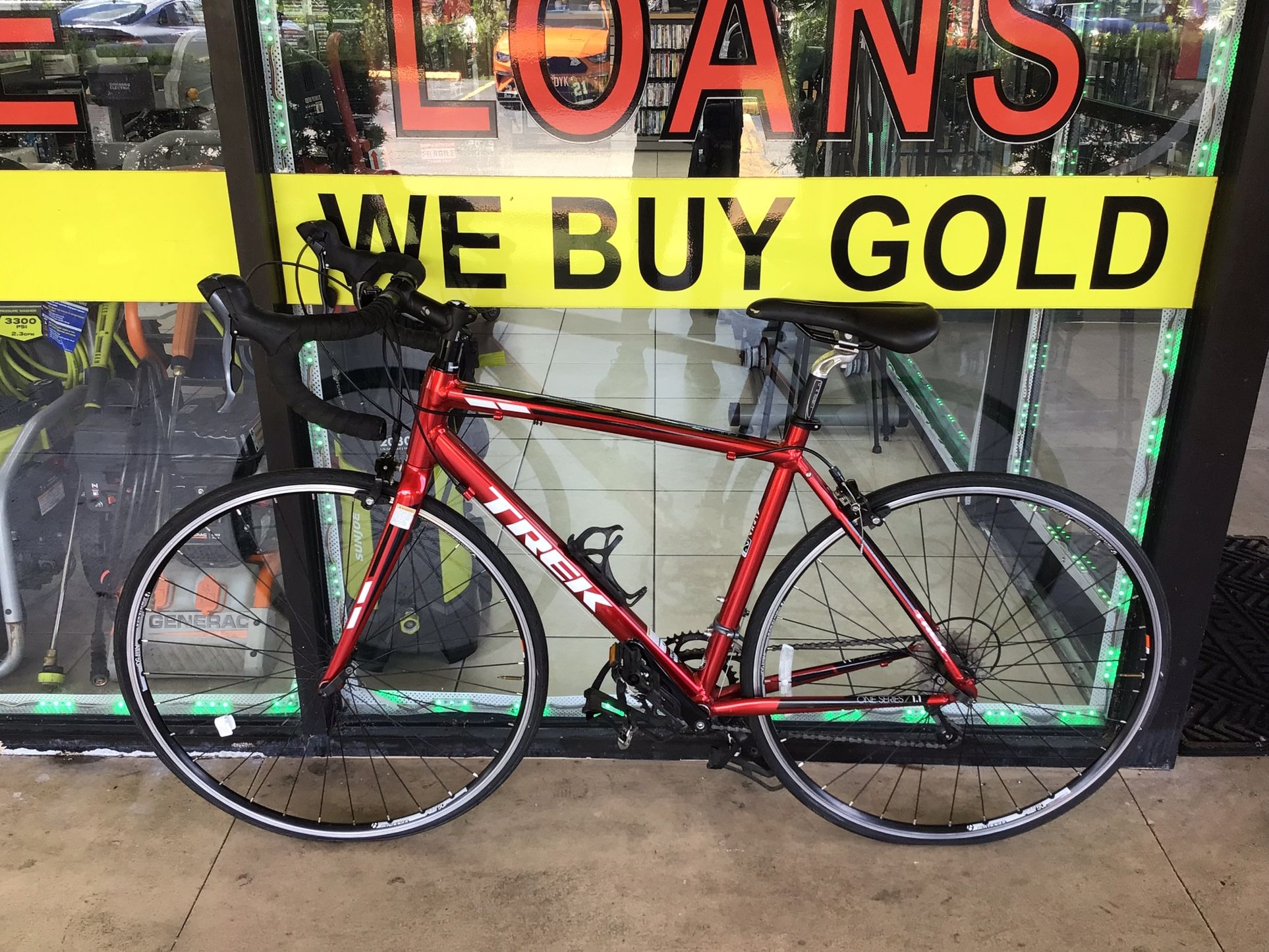 Trek One Series 1.1 Alpha 100 Road Bike RED BLACK 54cm H2 Clean for Sale in Fort Lauderdale FL OfferUp