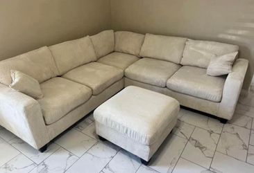 Corduroy couch new in box