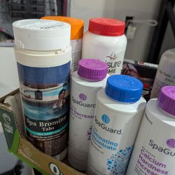 Hot tub water treatment