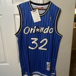 Mitchell & Ness Orlando Magic Shaquille O'Neal blue jersey Size XL