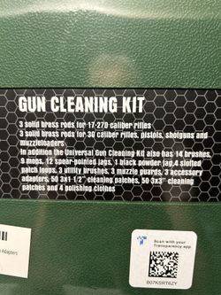 Firearm Cleaning Kit