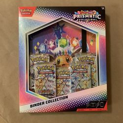 Pokémon - Prismatic Evolutions - Binder Collection - Factory Sealed 