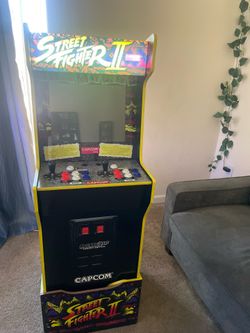 Street fight 2 cap on Arcade game