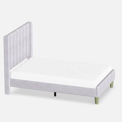 Twin bed with mattress 12-inch
