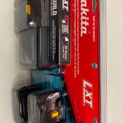 Makita 18v LXT Lithium-ion Battery And Rapid Optimum Charger Starter Pack(2.0Ah)