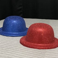Christmas Glitter Hats  Only Blue and Red🎩