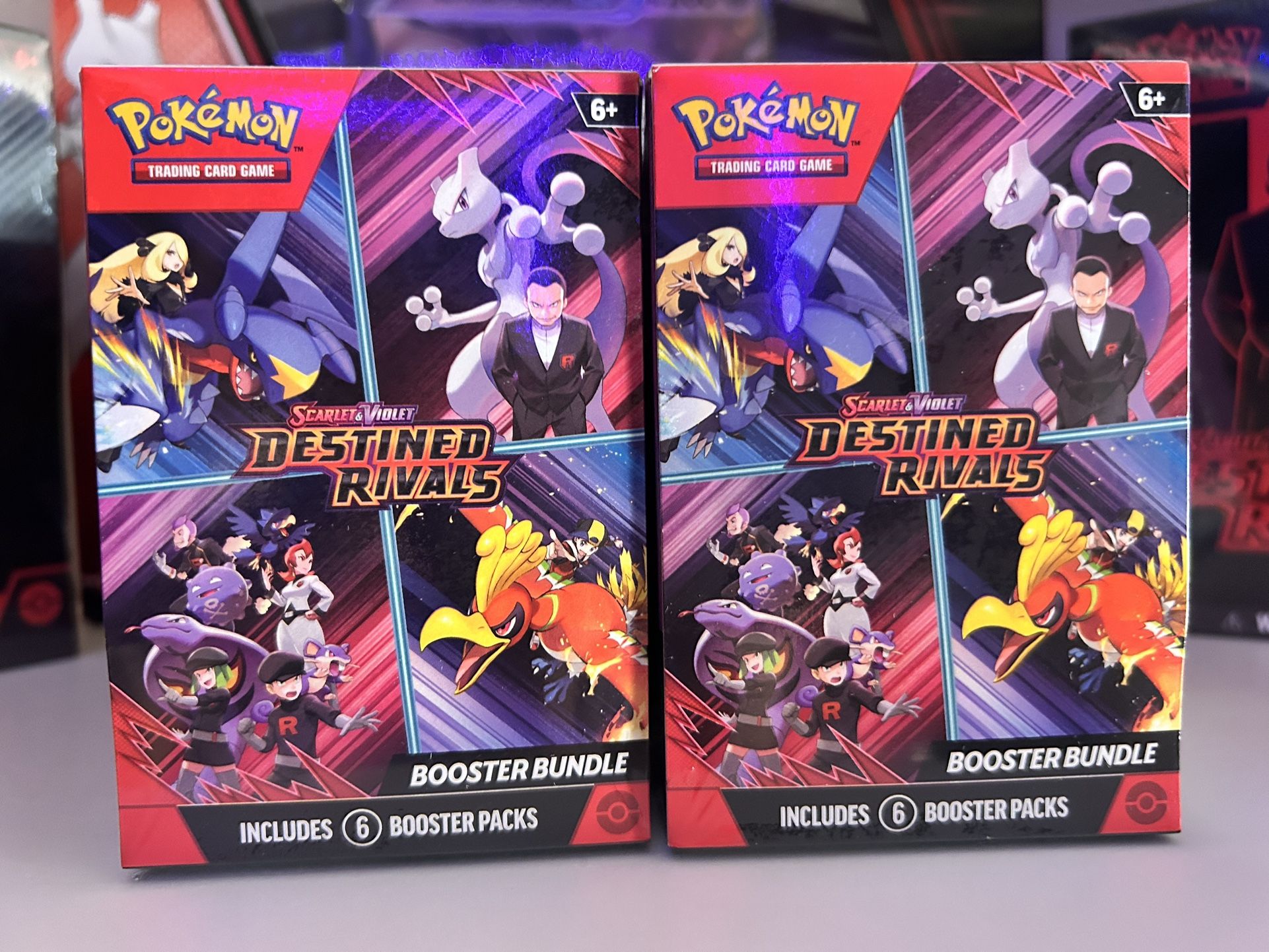 Pokémon Destined Rivals Booster Bundles (set Of 2)