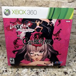 Catherine "Love Is Over" Deluxe Edition (Microsoft Xbox 360, 2011) No Game Disc