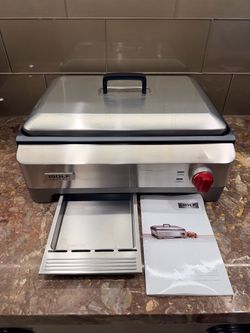 Wolf Gourmet Precision Electric Griddle WGGR100S – Like New – Stainless Steel