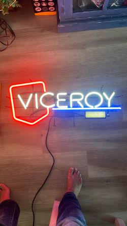 Vintage lighted man cave