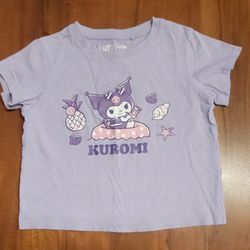 Sanrio Girls Size 7-8 Kuromi T-Shirt