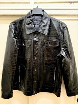 INC leather jacket size XL