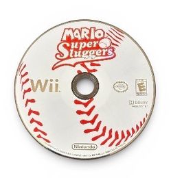 Mario Super Sluggers (Nintendo Wii, 2008) - Disc Only - Tested & Working