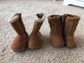 Toddler girl size 3 boots