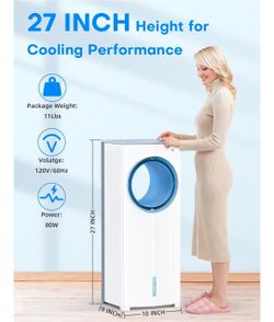 27 INCH Evaporative Air Cooler