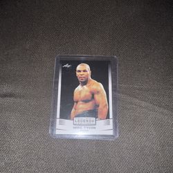 MIKE TYSON "LEGENDS EDITION" LEAF BOXING CARD #EE -08 Iron Mike Mint New Sealed 