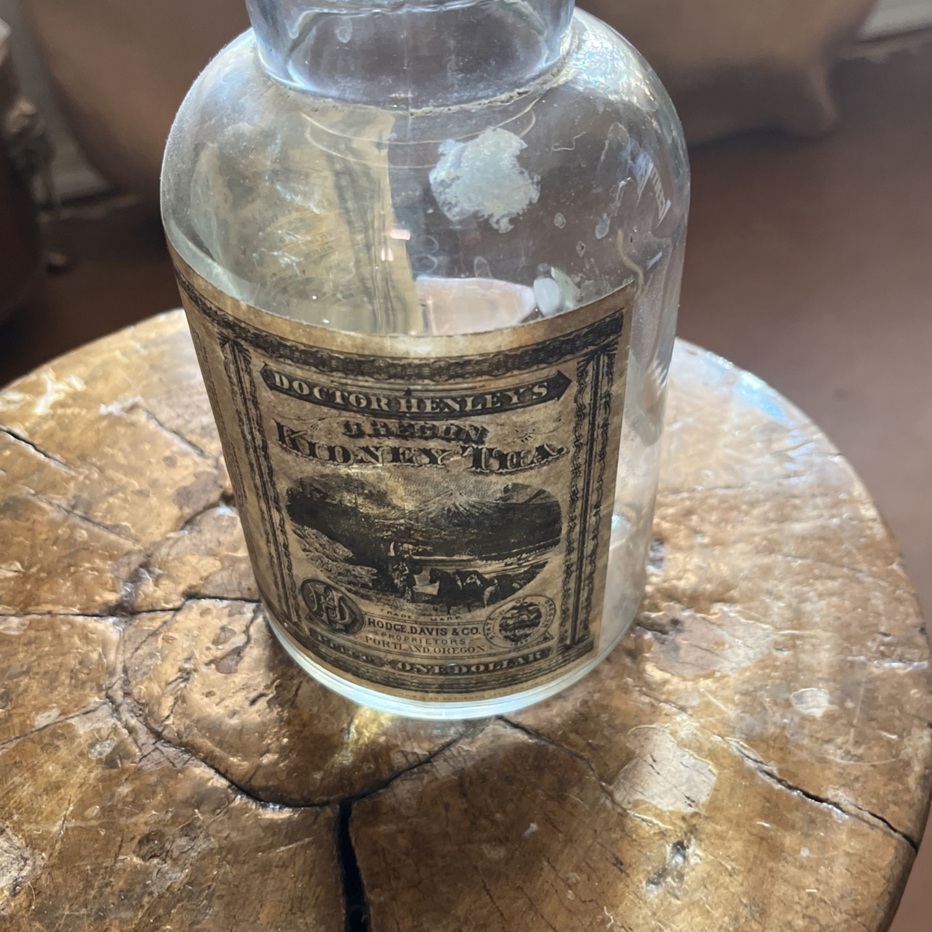 Old Medicine, Bottle Kidney T
