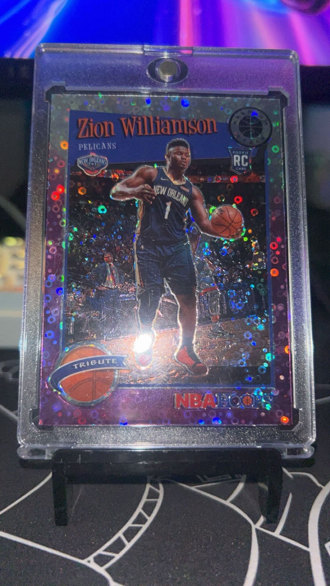 Zion Purple Disco Rookie Card