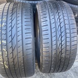 2- 295/40/R21. CONTINENTAL CROSS CONTACT