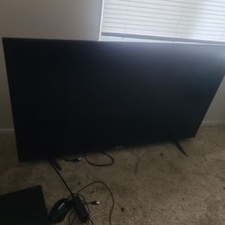 55" TV. 