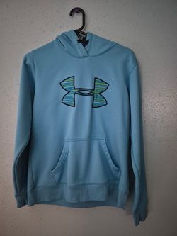 Under Armour Light Blue Pullover Hoodie