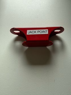 Porsche rear Jack pad.
