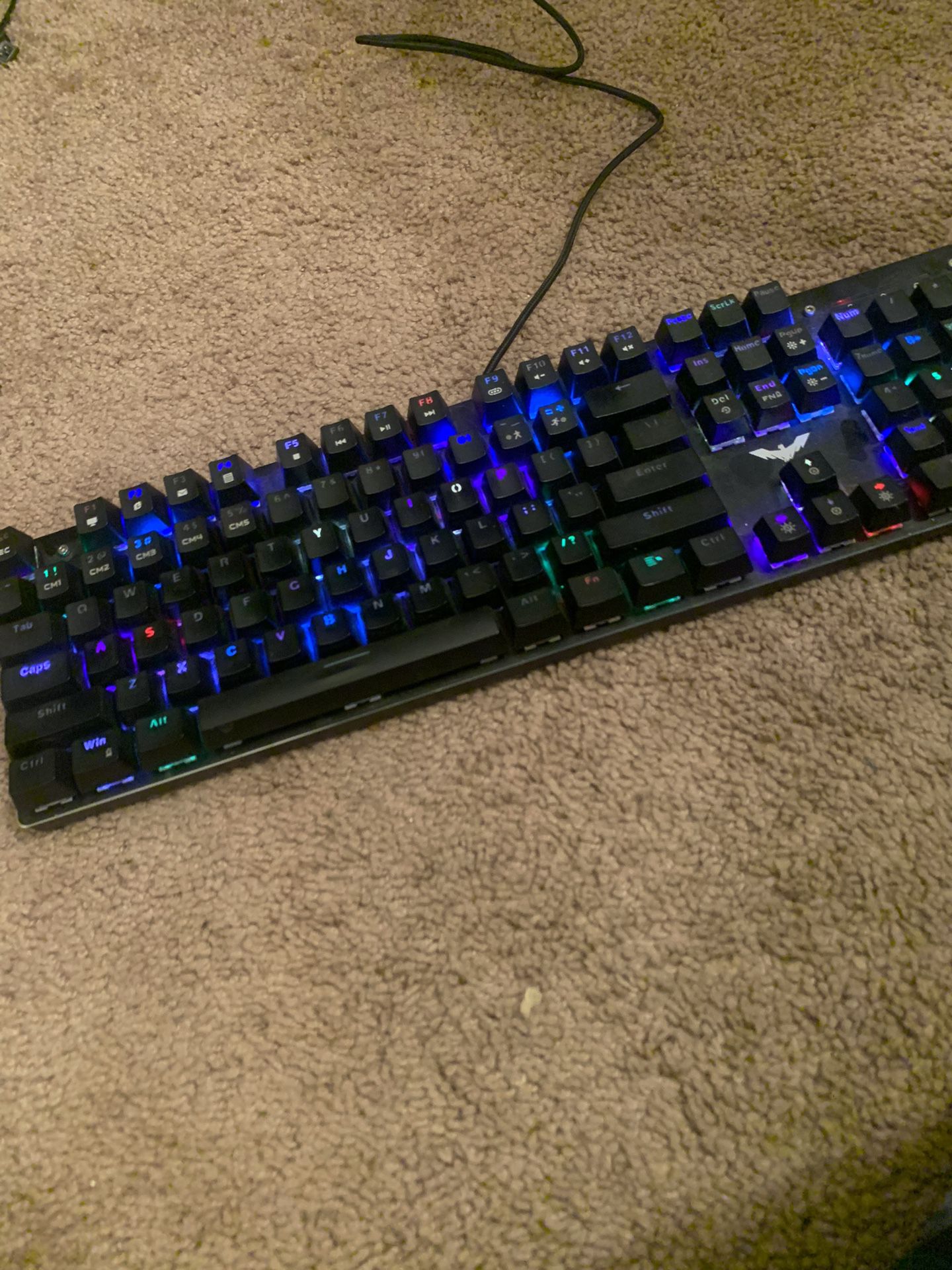 Havit Mechanic Gaming Keyboard w/ RGB Lights 