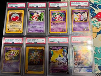 Graded pokemon cards