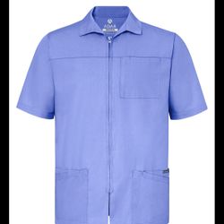 Blue Adar Universal Zippered Coat